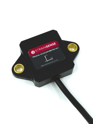 Strainsense Launches the AS1 MEMS Triaxial Accelerometer