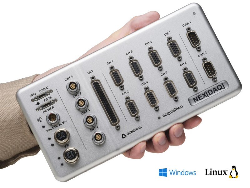 NEXDAQ portable DAQ system