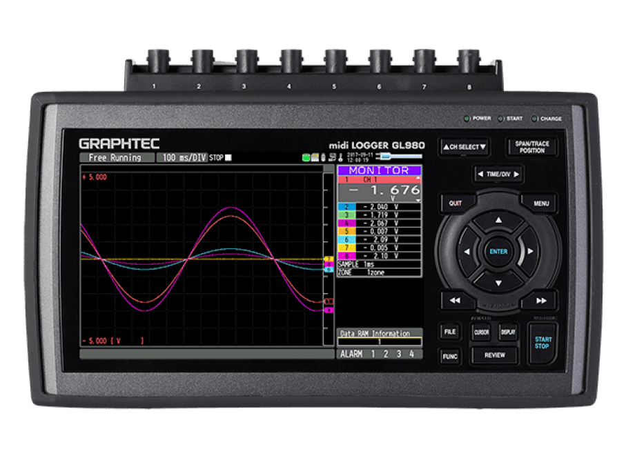 8 Channel high speed logger