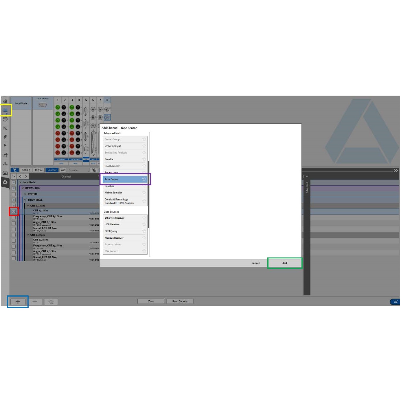 Tape Sensor & Resolver Plugin