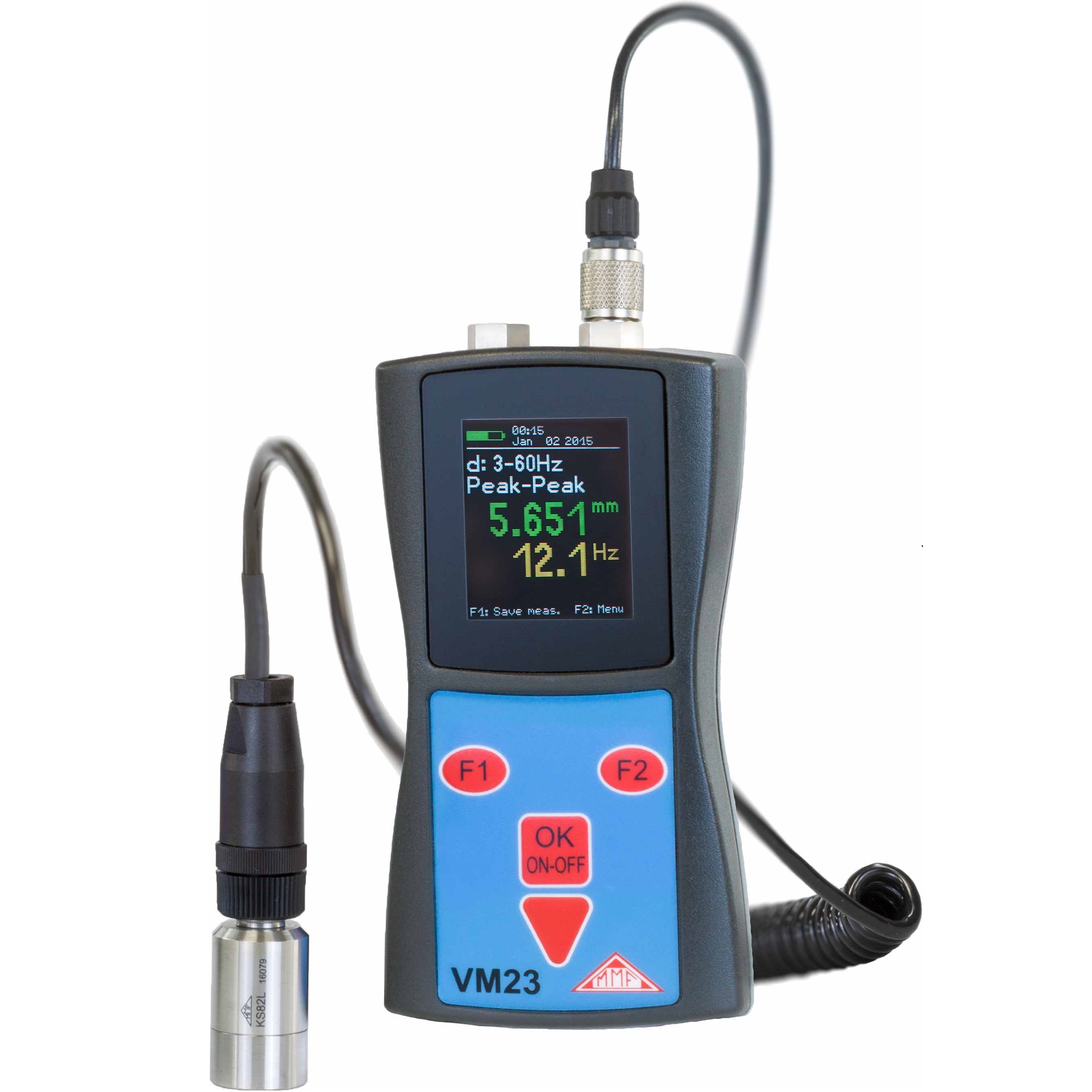 VM23 Hand-held Vibration Meter