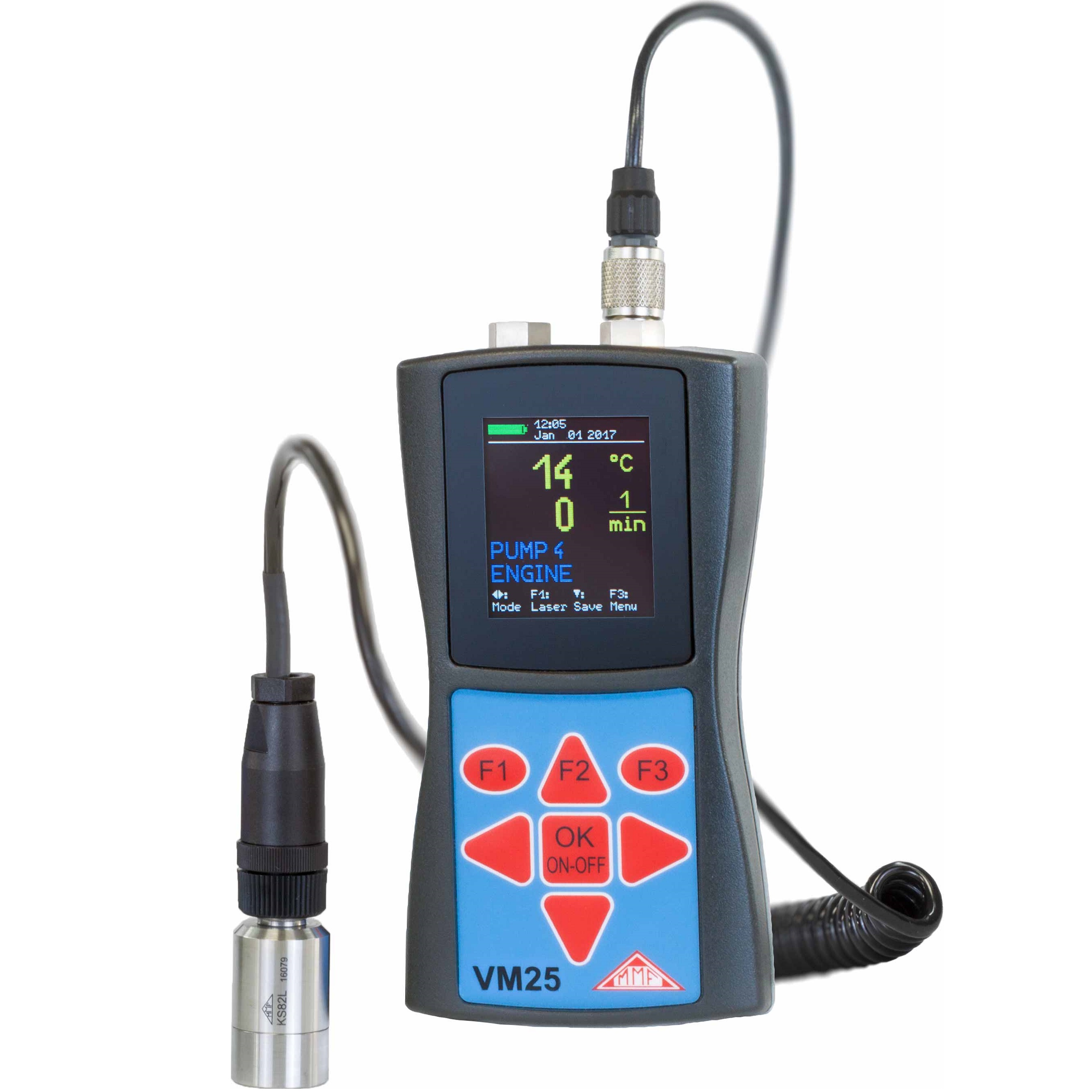 VM25 Hand-held Vibration Meter