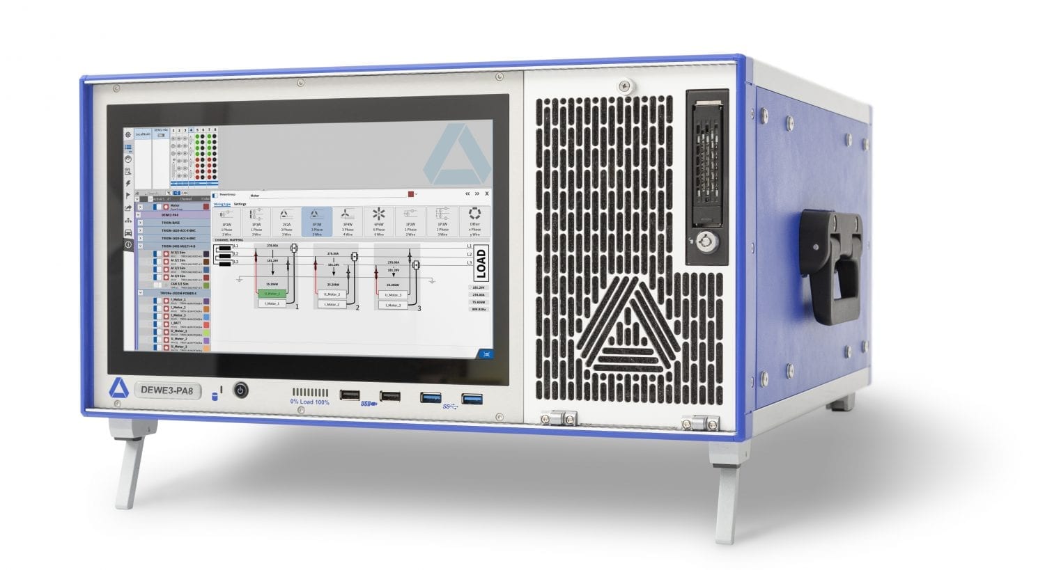 DEWE3-PA8 Power Analyzer